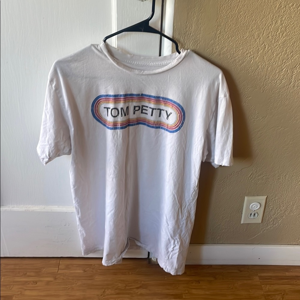 Midnight Rider White Graphic Short Sleeve Tee
